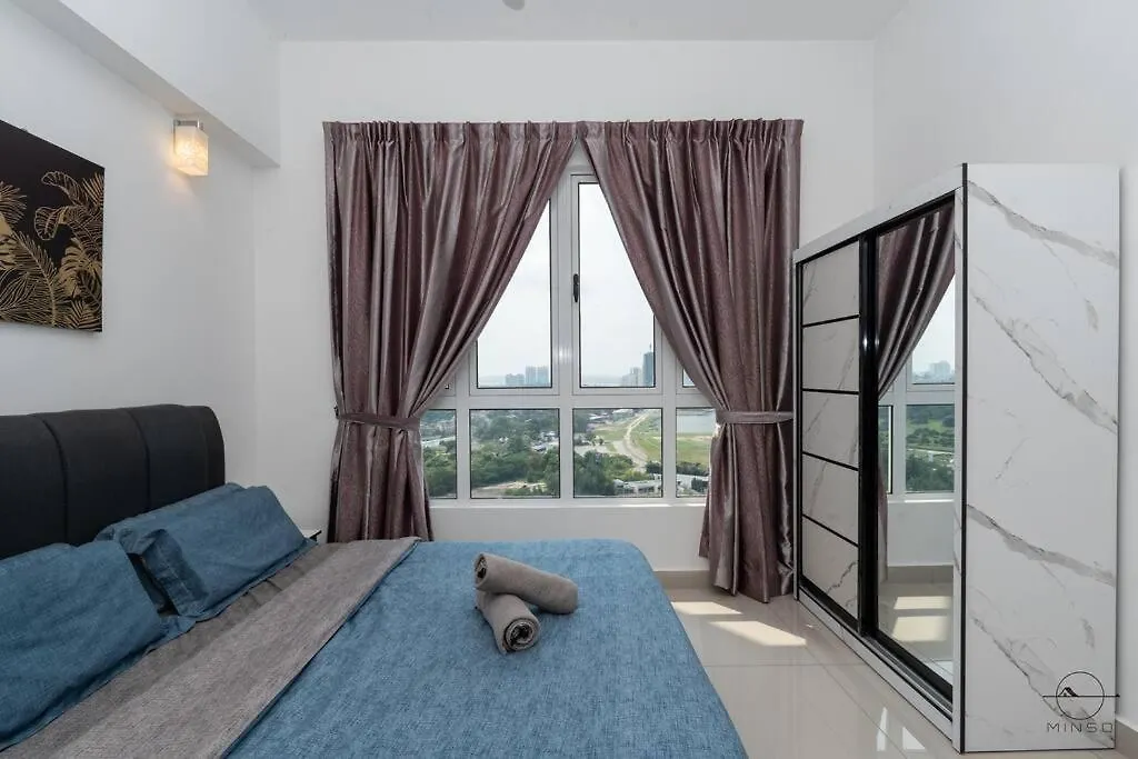 Tropez Country Garden #Sea View #Level 22 #6 Pax Apartment Johor Bahru Malaysia