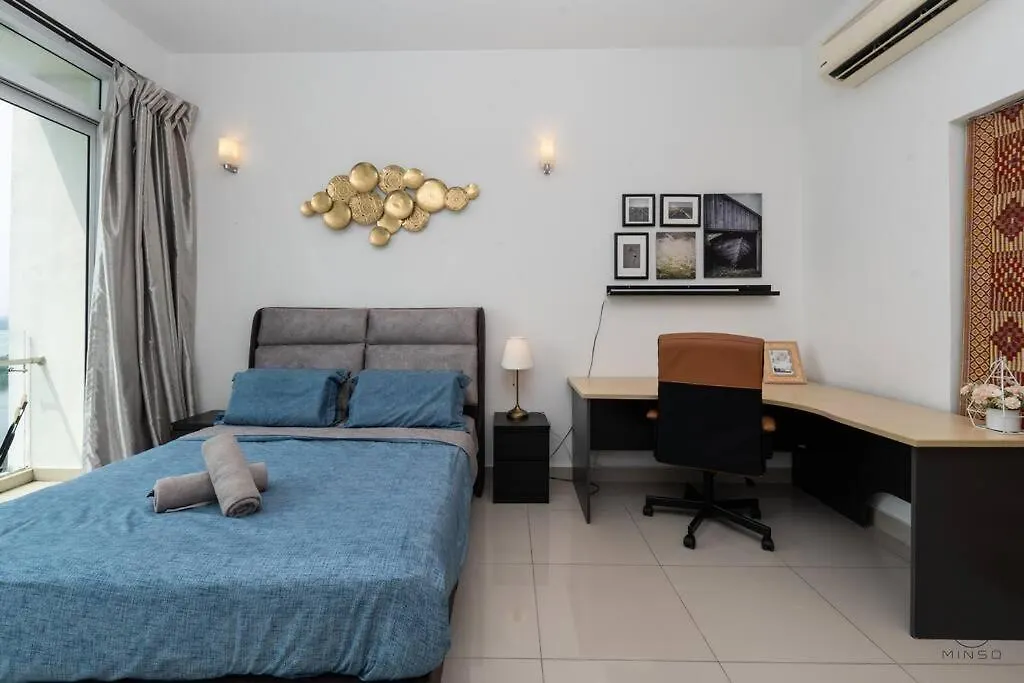 Tropez Country Garden #Sea View #Level 22 #6 Pax Apartment Johor Bahru Malaysia